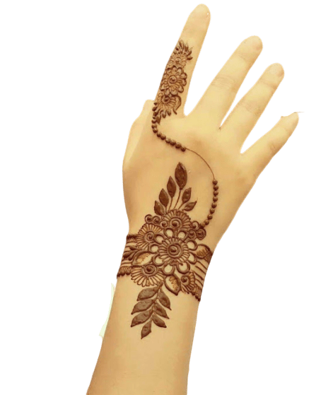 best mehndi design for hand