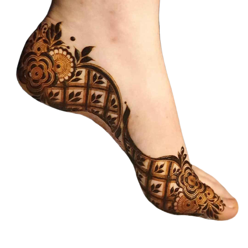 karwa chauth design for feet