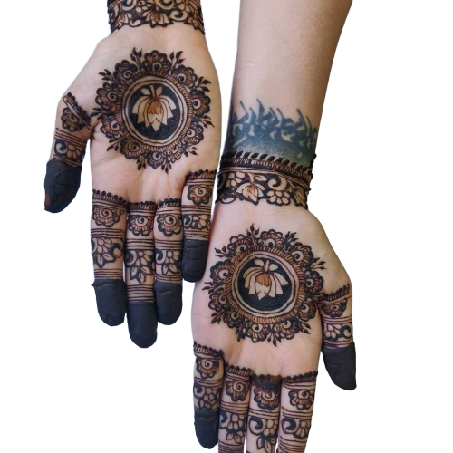 lotus pattern for hands