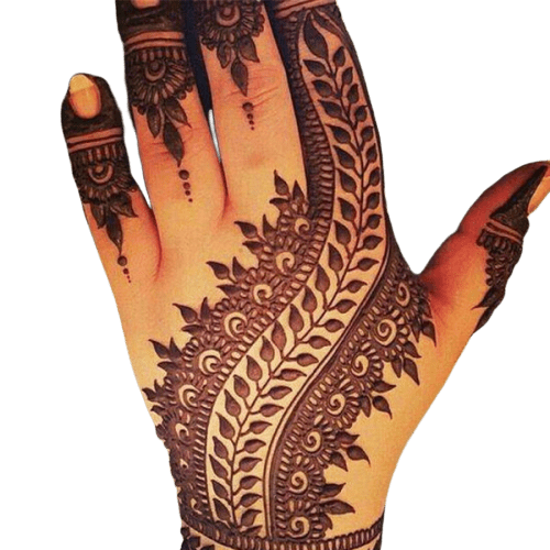 arabic henna design for hand