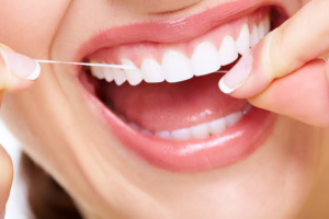 Flossing for Dental Tips & Oral Hygiene Instructions