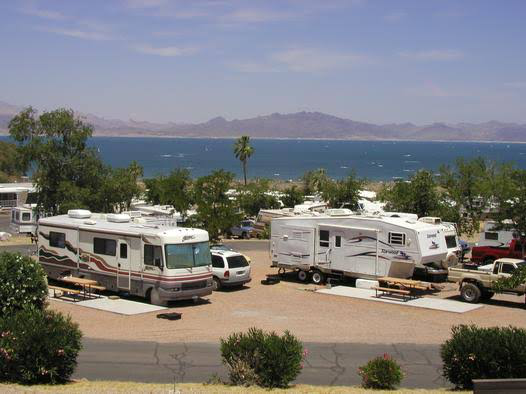 Boulder Beach & RV village at Lake Mead