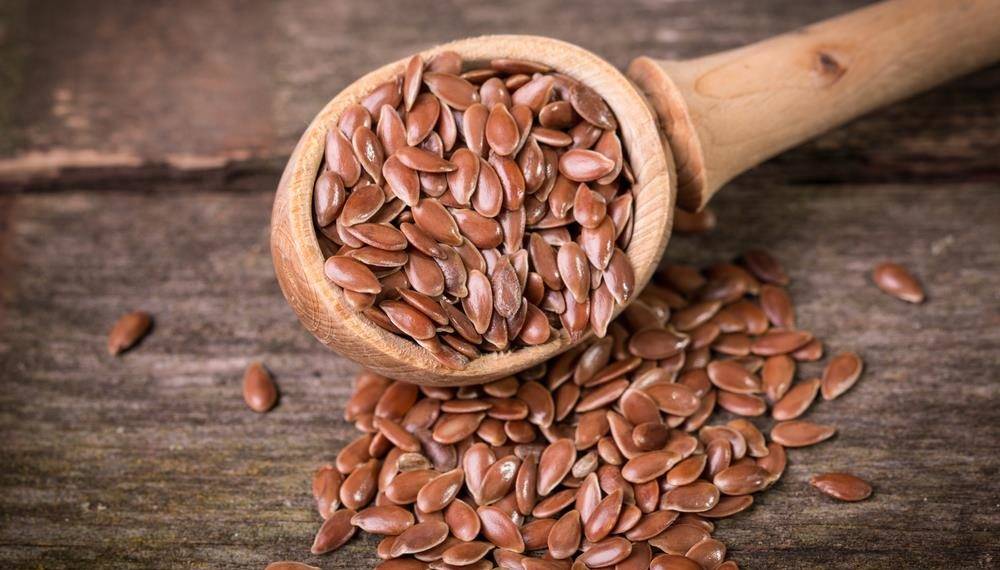 Flaxseeds & oil are high in omega-3 fatty acids