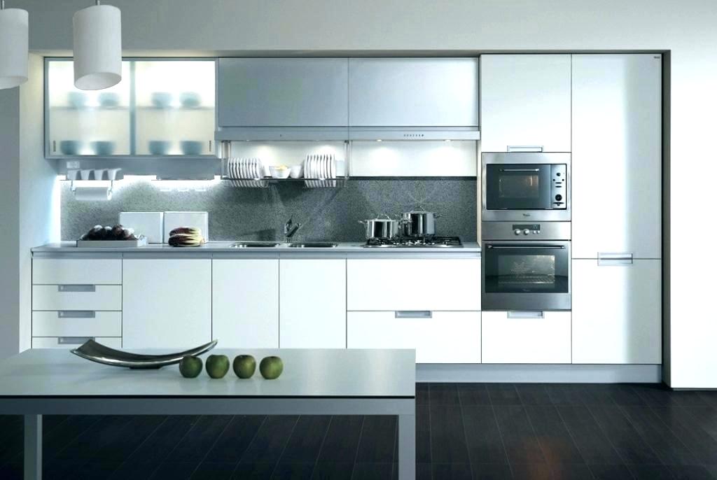 ultra modern white kitchen cabinets