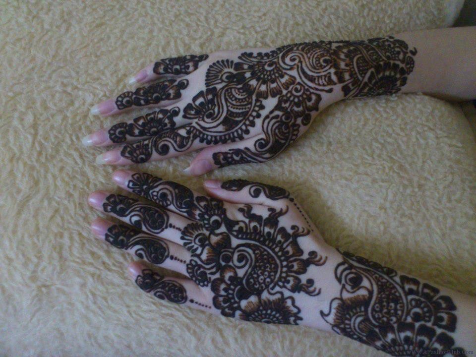 full hand paisley arabic design